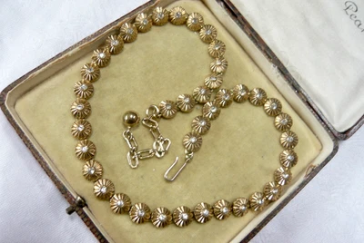 £17.99 • Buy Vintage Trifari Gold Plated Necklace