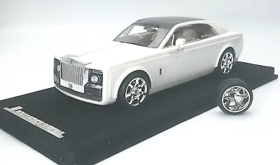 Rolls Royce Sweptail White In 1:18 Scale By AB MODELS ABRRWH • $179.95