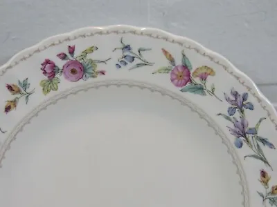 SET OF 2 Mikasa Maxima Brywood  LARGER SALAD PLATE 8 1/4   CAJO4 ~LOVELY! • $24.85