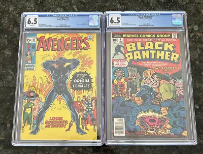 Avengers #87 + Black Panther #1 Graded Comics • $150