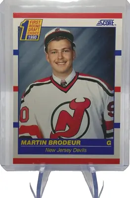 1990 Score Hockey Martin Brodeur Rookie Card #439 • $79.99