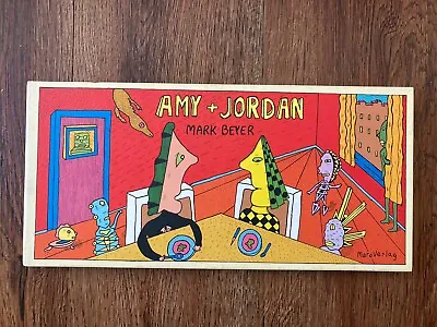 Amy + Jordan Mark Beyer 1996 Hardcover Comic Cartoon Collection Maro Verlag   • $150