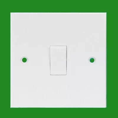 White 1 Gang 3 Way Intermediate Mains Wall Light Lamp Switch 10A 240V • £5.49