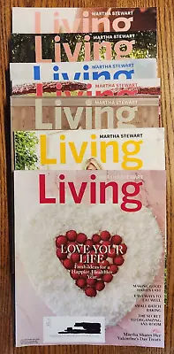 Martha Stewart Living Lot Of 7 Magazines • $16.99