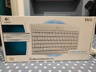 Logitech Cordless Keyboard For Nintendo Wii  • £25