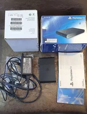 Sony Playstation TV Console Black 3.65 Modified With Box - 0000141 • $359.10