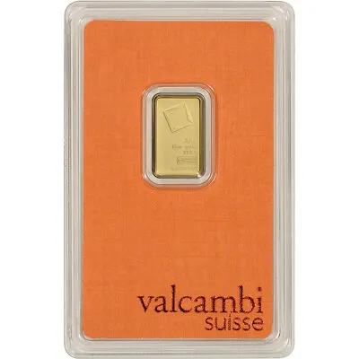 2.5 Gram Gold Bar - Valcambi Suisse - 999.9 Fine In Sealed Assay • $224.83