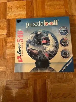 Vintage Ravensburger Swiss Collection Puzzleball 2006 Model 11 103 9 • $14