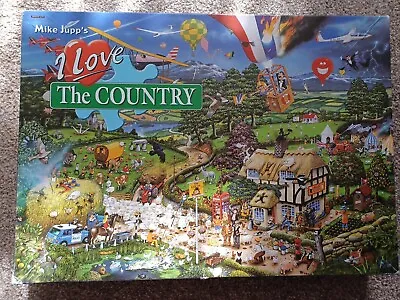Mike Jupp's -  I LOVE THE COUNTRY - 1000 Piece Jigsaw  - Complete • £4.50