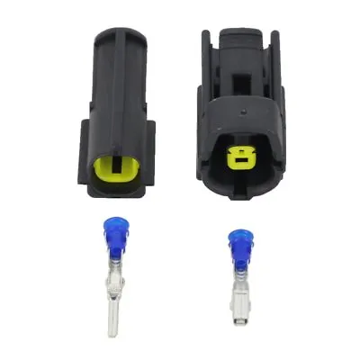 Car Motorcycle Waterproof 1 Pin Electrical 1.8mm Awg Wire Connector Plug • $5.99