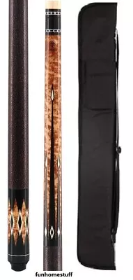 Mcdermott L33 Lucky 58  Pool Cue Billiards Stick W/ Irish Linen Wrap + Free Case • $195