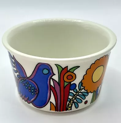 Villeroy & Boch Acapulco Vibrant Colorful Bird Flower 3.5  Ramekin • $15.95