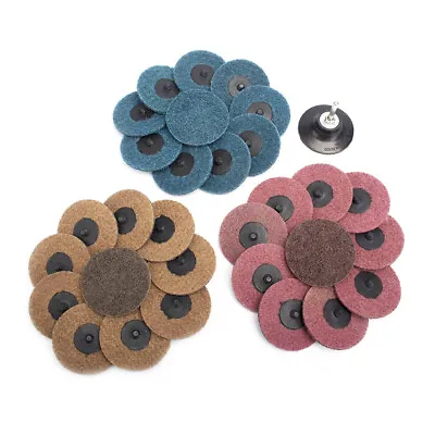 3  75mm Type R Sanding Disc Roll Lock Sander Pad For Surface Rust Paint 11/31Pcs • $24.13