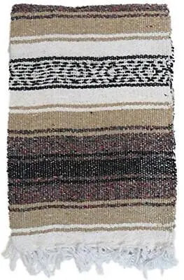 £37.81 • Buy DistinctLook Mexican Falsa Blanket/Throw/Rug, 6 Colours HAND  Assorted Colours 
