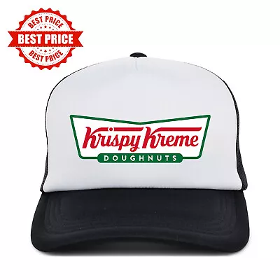 Krispy Kreme Doughnuts Logo Trucker Hat Cap Unisex Adults • $17.99