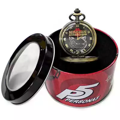 Persona 5 Mona Premium Pocket Watch MORGANA 2018 SEGA Pocket Watch 2018 MINT • $61.99