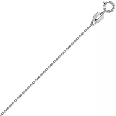 Cable Link Chain Necklace 1 - 1.5 Mm Chain For Men Women 14K Solid Gold 16 -20  • $114.10