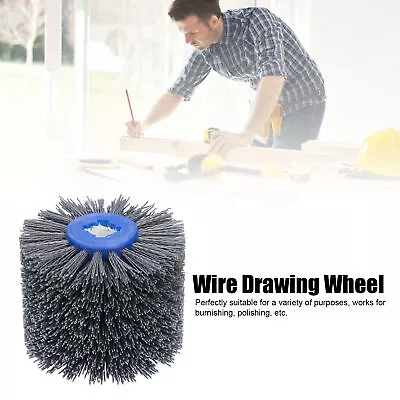 Wire Drawing Wheel Brush Burnishing Polishing Derusting Deburring Cleaning A ESA • $41.55