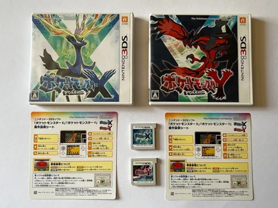 $60 • Buy Nintendo 3DS Pokemon X Y Set Lot N3DS Role Playing Game Japan JP