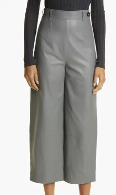 Vince Leather Wide Leg Crop Pants*******size: 2 • $350