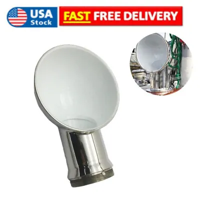 US STOCK 3 Inch 316 Stainless Steel Round White Cowl Vent For Boat Marine Yacht • $90.99