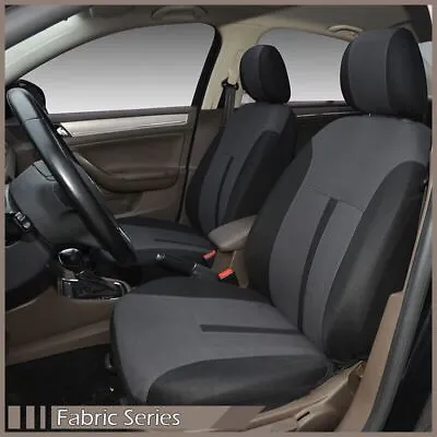 Pair Of Sport Fabric Car Seat Covers Compatible For Mercedes-Benz (Video) • $19.99