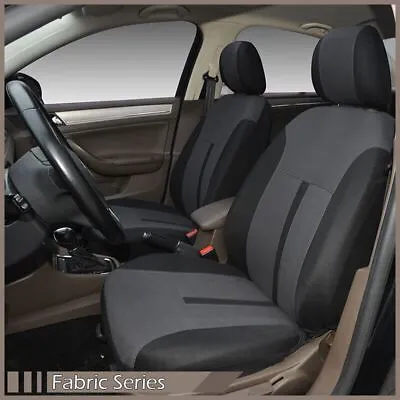 Pair Of Sport Fabric Car Seat Covers Compatible For Volvo (Video) • $19.99