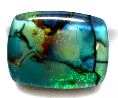 22.51 Ct Gorgeous~ Australian Colorful Opal With Blends Of Flower Tones Gemstone • $88.70