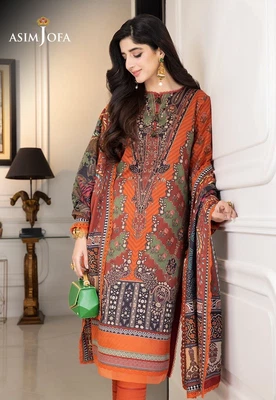 £25 • Buy Asim Jofa Prints  Lawn Unstitched Original Suit