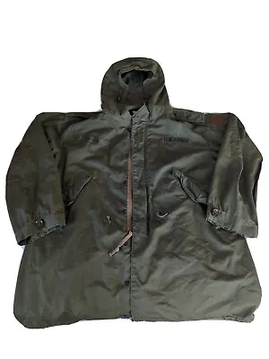 £141.35 • Buy PARKA SHELL M-1951 U.S. Army  Big Red 1  FISHTAIL   Sz Large