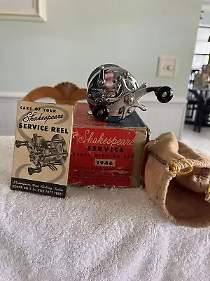 Vintage Shakespeare 1946 Model -FA Bait Casting Reel-made In 1950 Excellent • $11.50