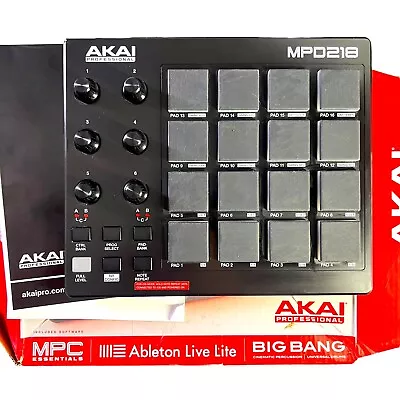 AKAI Professional MPD218 USB / MIDI Pad Controller • $70