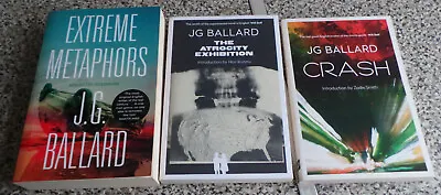 J G Ballard The Atrocity Exhibition/Crash/Extreme Metaphors Sci-fi Pulp Horror • £22.50