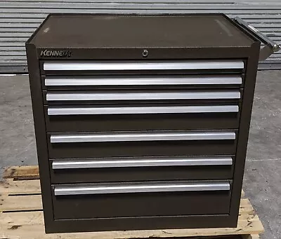 KENNEDY Steel Tool Roller Cabinet 7 Drawers Roller Bearing 297XB Damaged • $408