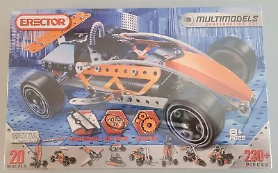 ERECTOR CONSTRUCTION MULTI MODEL SET 6550 20 MODELS 230 Pieces Brand New Sealed • $21.99