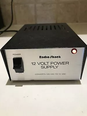 Radio Shack 12-Volt Power Supply • $34.99