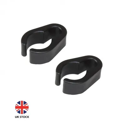 £3.75 • Buy Microphone Stand Cable Clips (2) Boom Pole Arm Plastic Mic Lead Clip, 2 Pack
