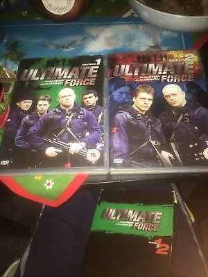 Ultimate Force - Series 1 And 2 DVD 100% Tested Working Dvds Are Mint Condition • £5.95