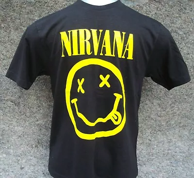 NIRVANA - Quality Screen Printed Music T-shirt SIZE (XL) • $24.65