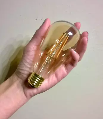 6/12pc Vintage Retro Filament LED Edison Bulb Dimmable E27 Decorative Industrial • £9.49