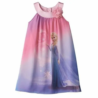 New Jumping Beans Frozen Elsa Dress Girls Pink • $16