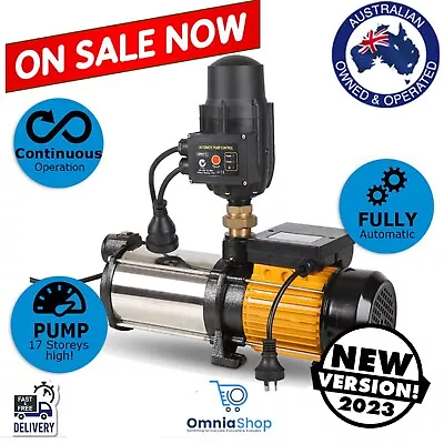 $252.97 • Buy Giantz Water Pump High Pressure Multi Stage Rain Tank Garden House Irrigation AU