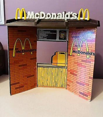 Vintage McDonald’s Counter Display Menu Store Cardboard Plastic 9” X 11” • $18
