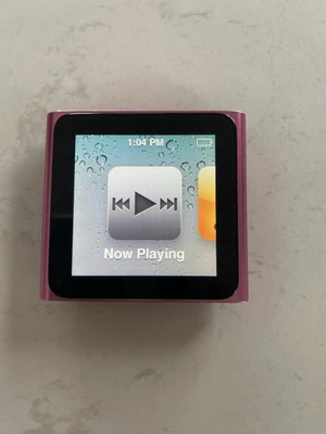 $37 • Buy Apple IPod Nano 6th Generation Pink 8 GB Please Read Description