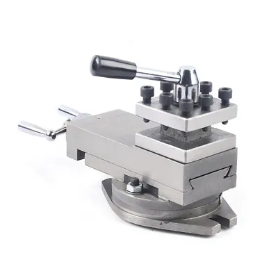 80mm Universal AT300 Lathe Tool Post Assembly Metal Lathe Machine Tool Holder • $116.85