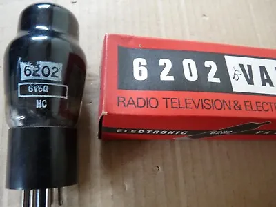 6202  6V6G B  NOS Valve Tube AT1000 Tested AUG23A • £30