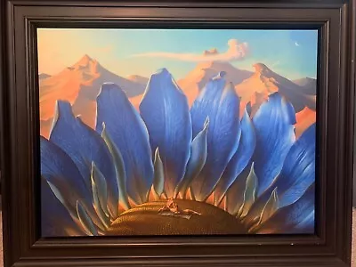 Vladimir Kush Giclee On Canvas - Across The Mountains And Into The Trees • $2300