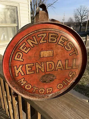 Vintage Kendall Motor Oil Can Rocker • $399.95