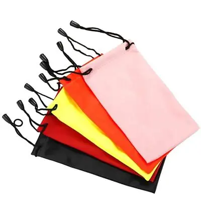 Waterproof Drawstring Pouch Bag Case For Sunglass Glasses Cellphone MP3 Camera • £2.95
