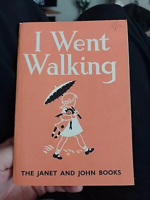 Janet And John I Went Walking Vintage Book 1949  • £5